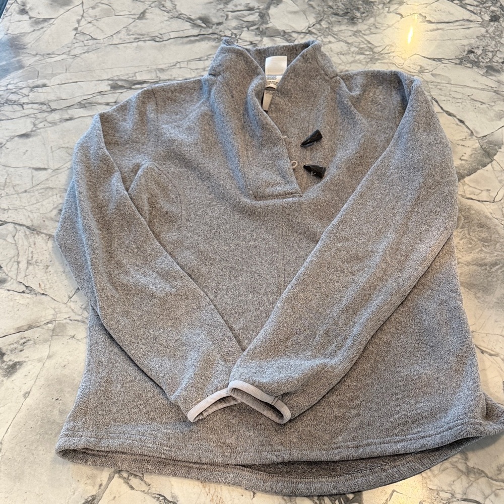 The North Face Women's Gray Cowl Neck Sweater, size M, GUC